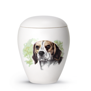 Zvieracia urna Bianco - Beagle 1,5l
