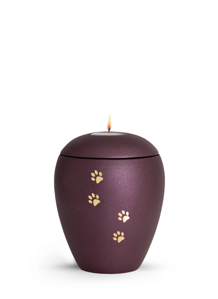 Zvieracia urna Verona Paws so sviečkou – Obrázok 3